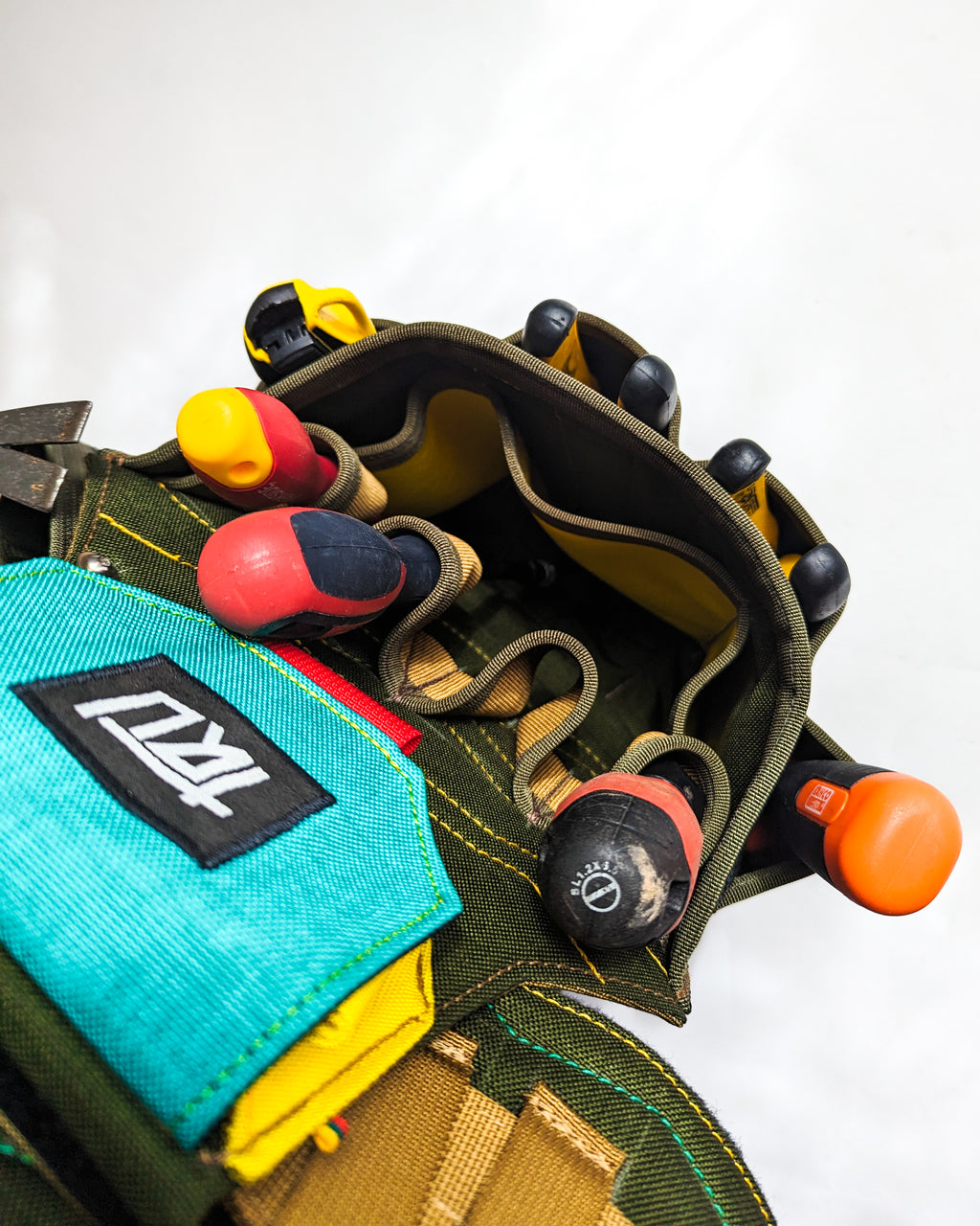 T2 AMP Pouch — Utility + 2 Tools + Vertical Tool