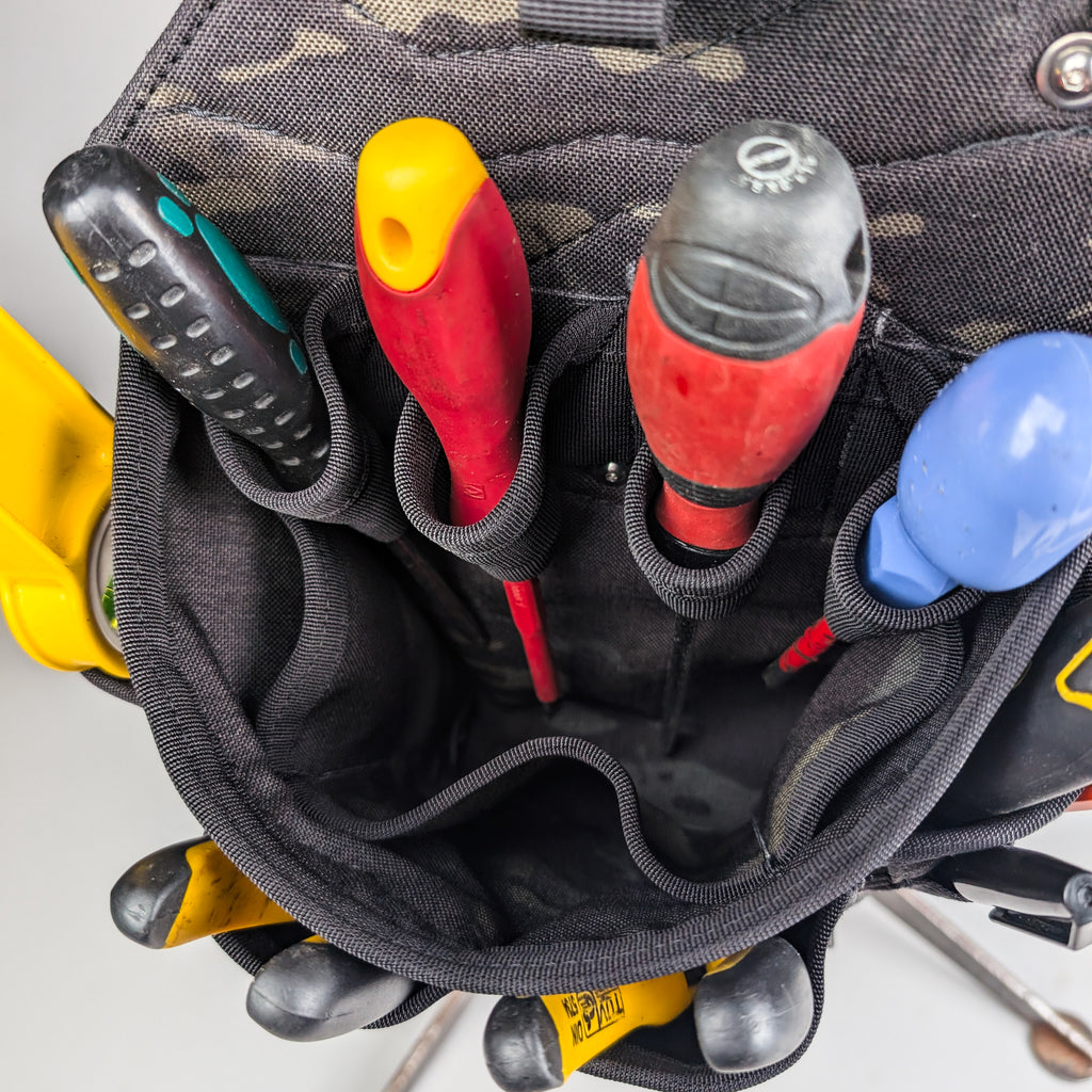 T2 AMP Pouch — Utility + 2 Tools + Vertical Tool