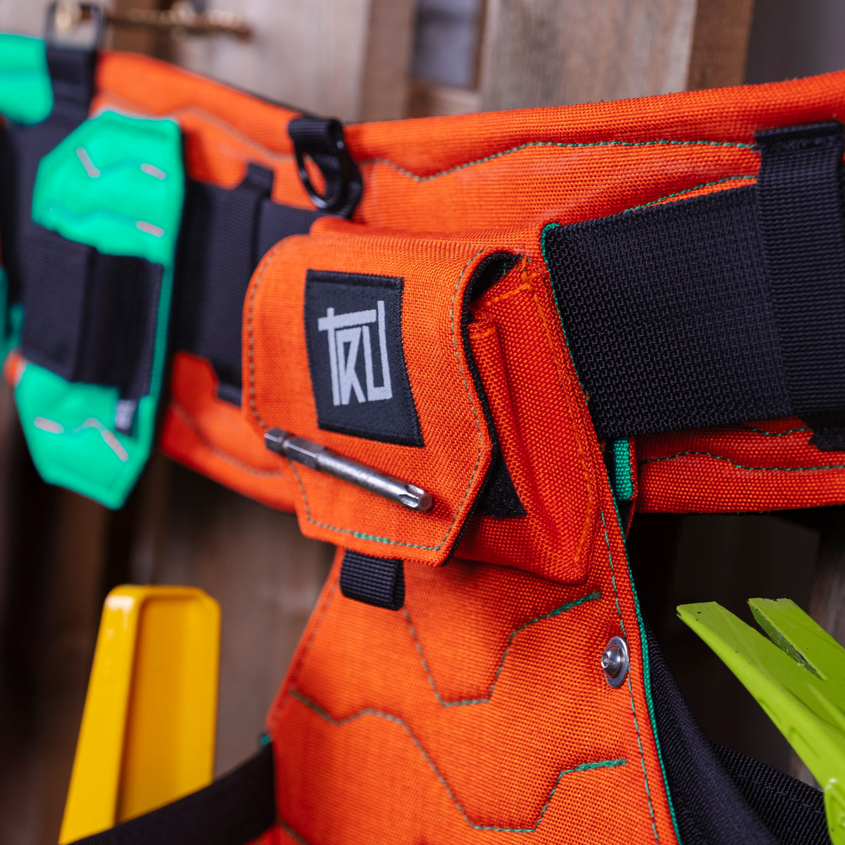 T2 Custom orange pouch with TRU patch